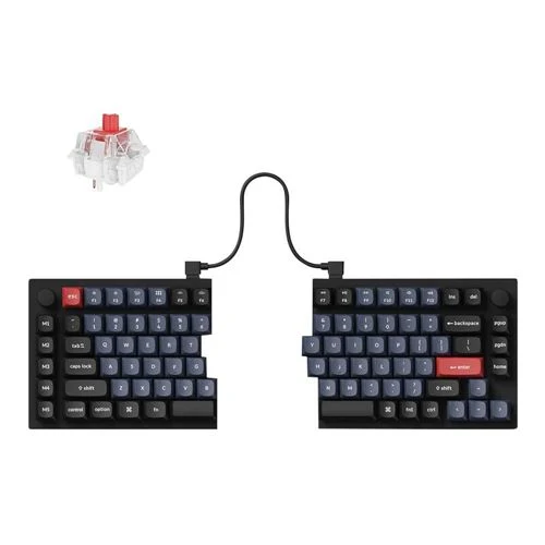 Teclado Keychron Q11 QMK Custom Mechanical Keyboard Negro