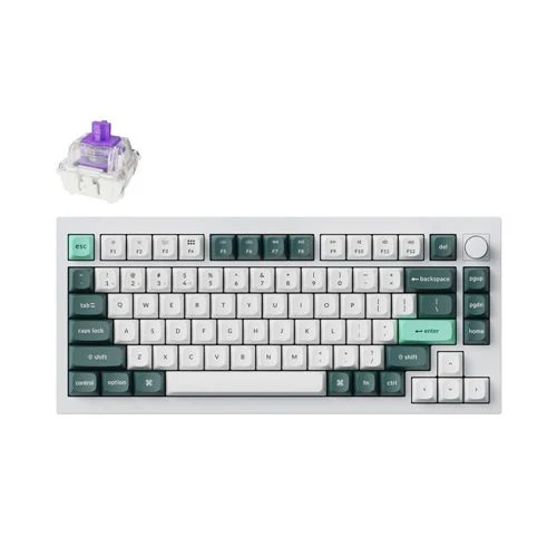Teclado Keychron Q1 HE QMK Wireless Custom Keyboard Blanco
