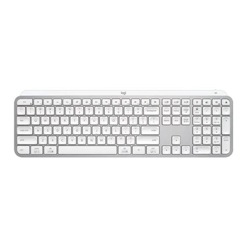 Teclado Logitech MX Keys S Low-Profile Wireless Keyboard Gris