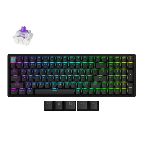 Teclado Keychron K4 HE Wireless Magnetic Keyboard Negro