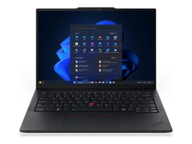 Laptop Lenovo ThinkPad E14 Gen 8 21Y2, AMD Ryzen AI 5 4 Núcleos, 16GB DDR5, 256 GB SSD, AMD Radeon 740M Graphics, Copilot+ PC