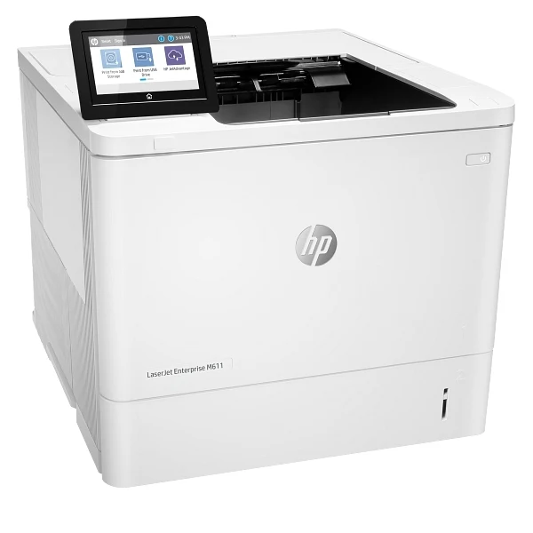 Impresora HP LaserJet Enterprise M611dn 7PS84A - Láser Monocromática - Doble Cara Automática - Ethernet Gigabit