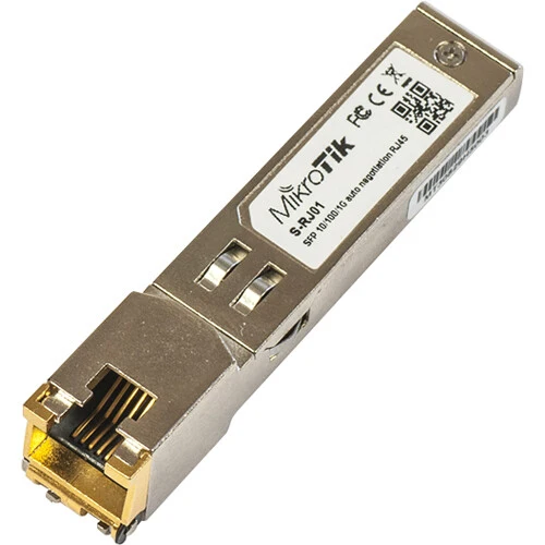 Transceptor MikroTik S-RJ01 SFP RJ45