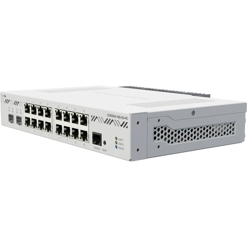 Router MikroTik CCR2004-16G-2S+PC 16-Port Wired Gigabit Managed Router