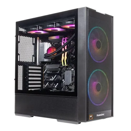 PC Computador PowerSpec B947 - Ryzen 7 9800X3D (4.7GHz) - 64GB RAM - 2 TB SSD NVMe