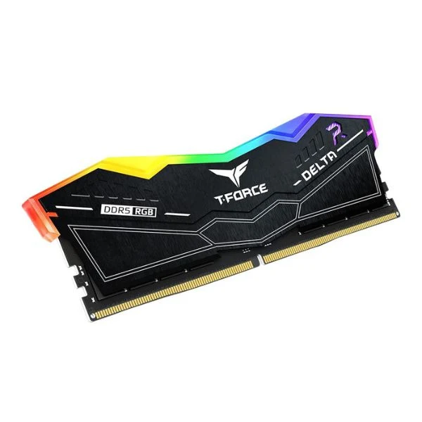 Memoria RAM TeamGroup T-FORCE DELTA RGB ECO 32GB (2x16GB) DDR5 6000MHz PC5-48000 CL38 Dual Channel – Para PC (Silver)