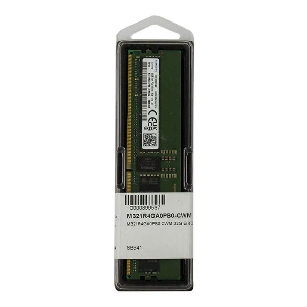 Memoria RAM Samsung 32GB DDR5 5600MHz PC5-44800 CL46 Single Channel ECC Registered – Para Servidor