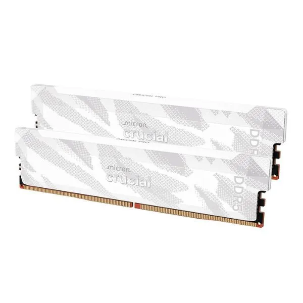 Memoria RAM Crucial Pro Overclocking 32GB (2x16GB) DDR5 6400MHz PC5-51200 CL32 Dual Channel – Para PC