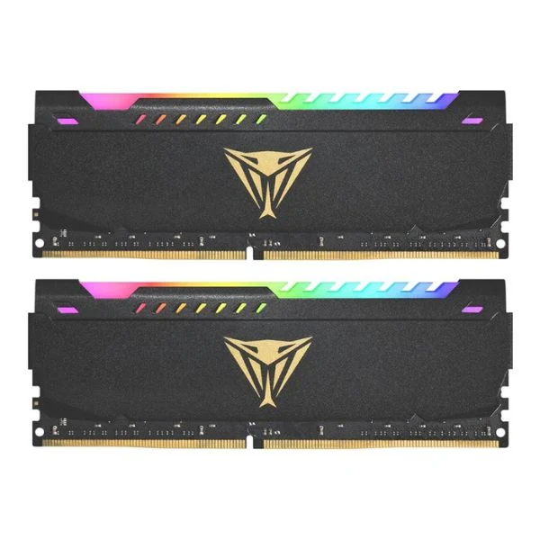 Memoria RAM Patriot Viper Steel RGB 64GB (2x32GB) DDR4 3200MHz PC4-25600 CL18 Dual Channel – Para PC