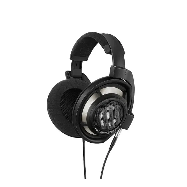 Audífonos Sennheiser HD 800 S Over-the-Ear Audiophile Reference Headphones Ring Radiator Drivers Open-Back Earcups with Balanced Cable - Black