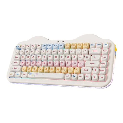 Teclado Yunzii C75 Cake Meow Wireless Mechanical Keyboard