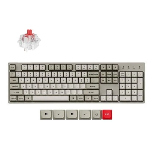 Teclado Keychron C2 Pro 8K RGB Mechanical Gaming Keyboard