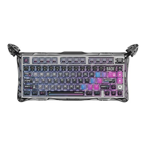 Teclado GravaStar Mercury K1 Pro 75% Wireless Mechanical Gaming Keyboard