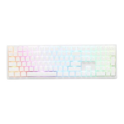 Teclado Ducky Zero 6108 Wireless Mechanical Gaming Keyboard Blanco