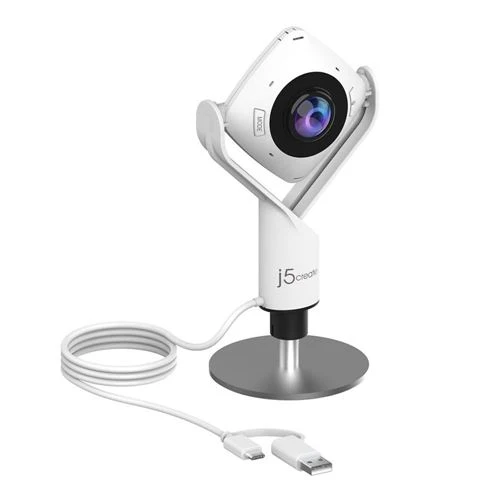 Webcam j5create 360° All Around Webcam Blanco