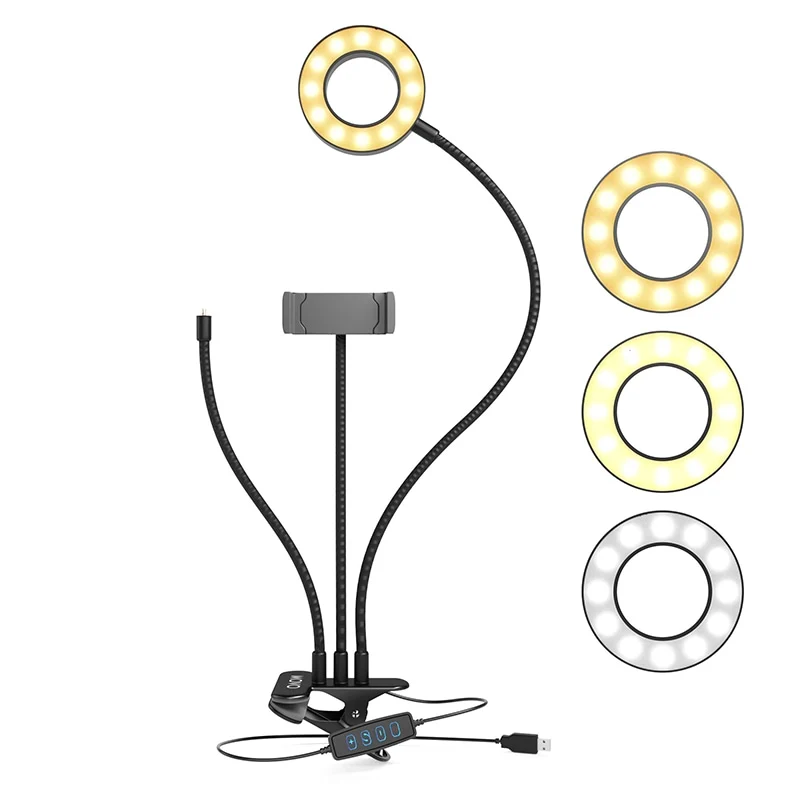 Aro de Luz Movo VGC-3 Selfie (Kit)