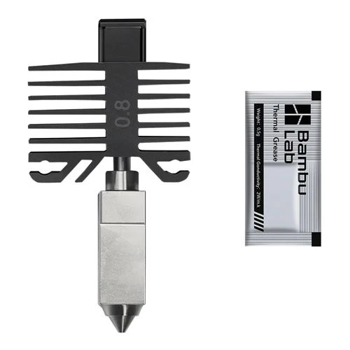 Accesorio Impresora 3D Bambu Lab Hotend with Nozzle 0.8mm Stainless Steel