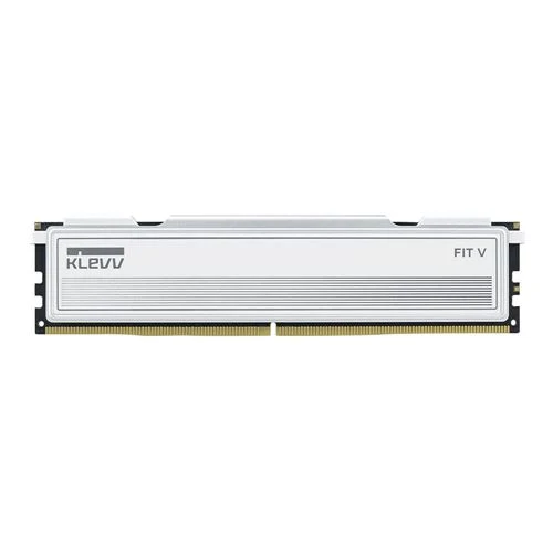 Memoria RAM KLEVV FIT V 32GB (2 x 16GB) DDR5-5600 PC5-44800 CL30 Dual Channel Desktop Memory Kit 5AGU880-56K300F Blanco