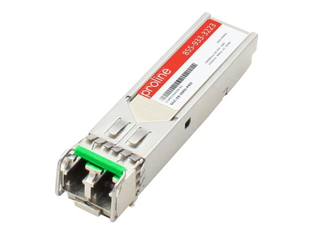 Transceptor de Red Proline Cisco GLC-ZX-SMD Compatible TAA 1000Base-ZX SFP Transceiver (SMF