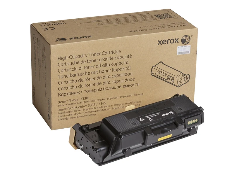 Tóner Xerox WorkCentre 3300 Series Negro Alto Rendimiento, 106R03622