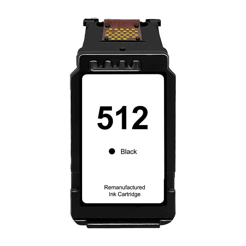 Cartucho compatible Canon PG512/PG510 Negro Cartucho de Tinta - Muestra Nivel de Tinta Negro