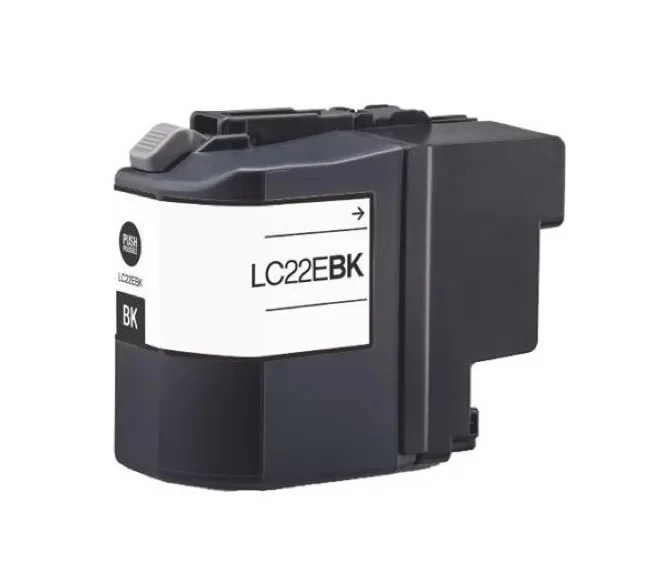 Cartucho compatible Brother LC22E Negro