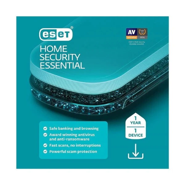 ESET Home Security Essential Version (1 Year. 1 Device) - Antivirus