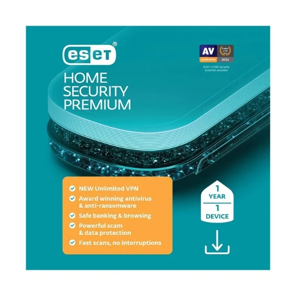 ESET Home Security Premium (1 Year, 1 Device) - Antivirus