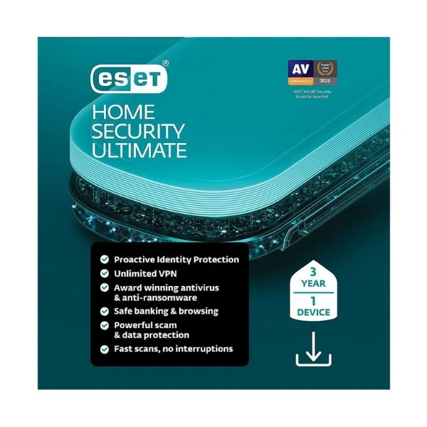 ESET Home Security Ultimate (3 Year, 1 Device) - Antivirus