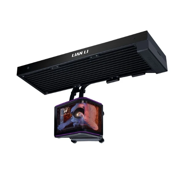 Enfriador Líquido Lian Li HydroShift II OLED Curved Fanless 360mm All in One - Negro