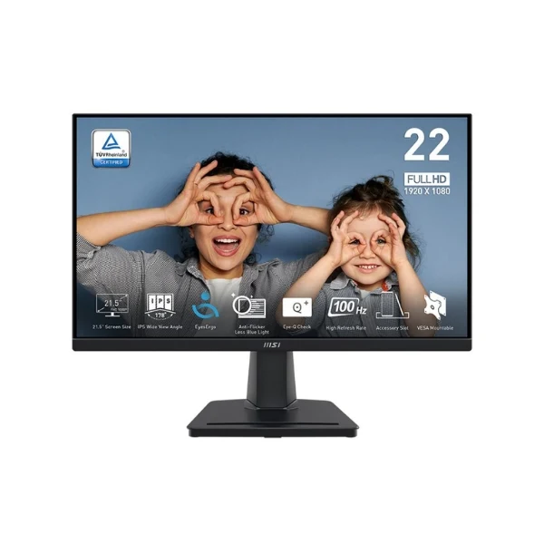 Monitor MSI PRO MP225 - 21,5" Full HD - (1920 x 1080) IPS - 100 Hz