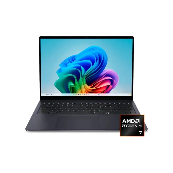 Laptop Dell Copilot+ PC Touchscreen AMD Ryzen AI 7 445 (2GHz) 32 GB RAM 512 GB SSD 16" AMD Radeon Win 11 Home - Celestial Blue