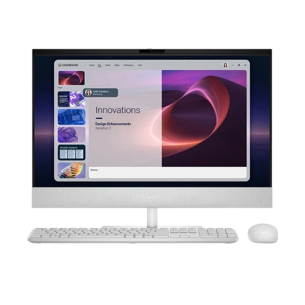 Computador Todo en Uno Dell 24 EC24260 23.8" DEC24260-5195WH - Core Ultra 5 322 (1.9GHz) - 16GB RAM - 512 GB SSD NVMe