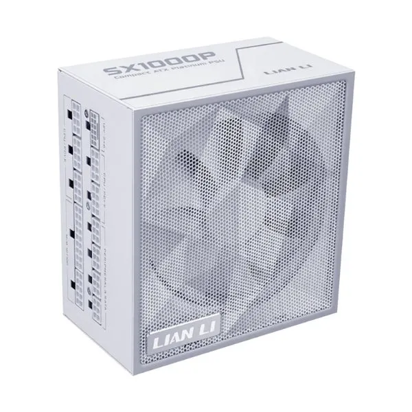 Fuente de Poder Lian Li SX1000P - 1000W - 80 PLUS Platinum - Modular - ATX - White