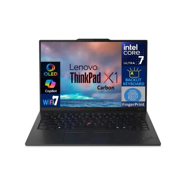 Laptop Lenovo ThinkPad X1 Carbon Gen 13 Intel Core Ultra 7-268V 32GB RAM 4TB SSD 14" Intel Arc 140V Win 11 Pro - Eclipse Black