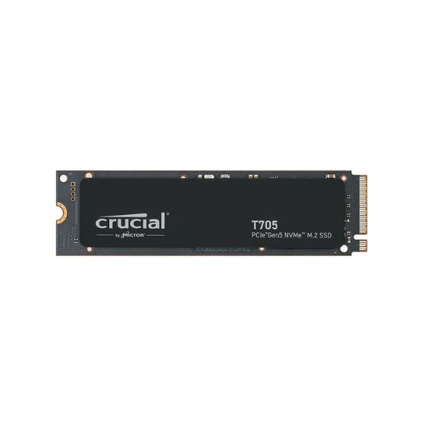 Disco Duro SSD Crucial T705 1TB Micron 232L TLC NAND PCIe Gen 5 x4 NVMe M.2