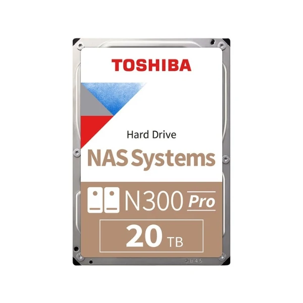 Disco Duro HDD Toshiba N300 PRO 20TB 7200 RPM Cache 512MB SATA III 6Gb/s 3.5"