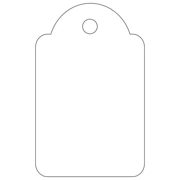 Apli Etiquetas Colgantes Blancas 22 x 35mm 100 U.