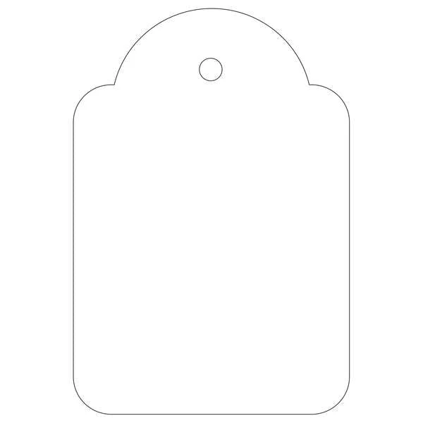 Apli Etiquetas Colgantes Blancas 36 x 53mm 100 U.