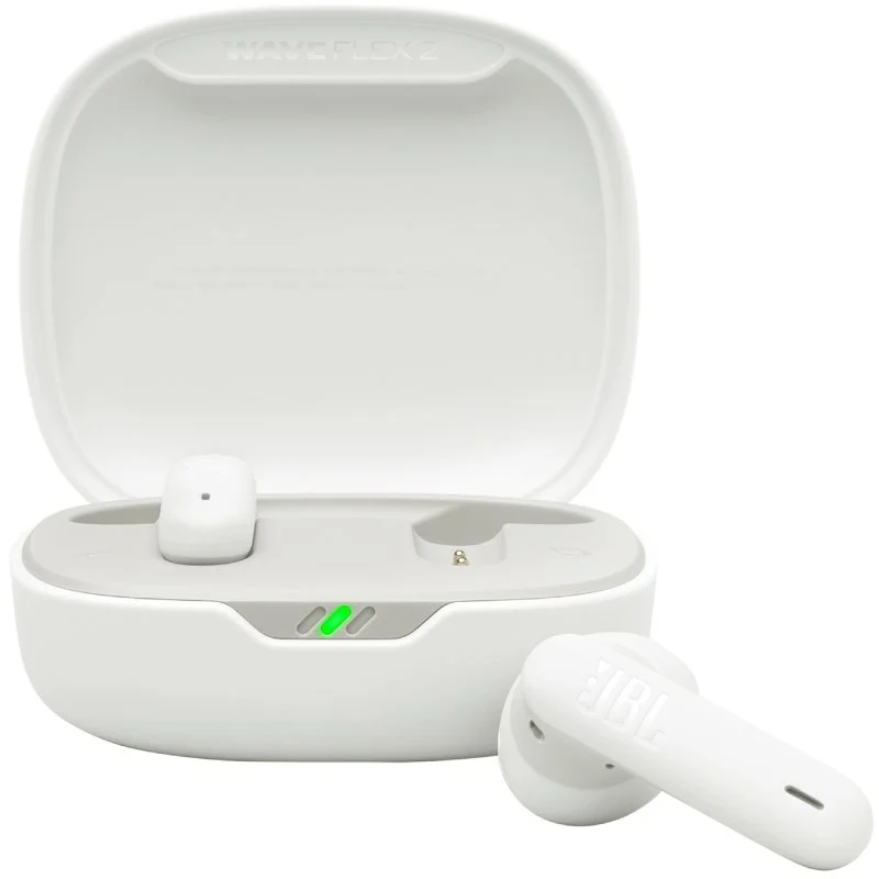 JBL Wave Flex 2 Auriculares Inalambricos Bluetooth Blanco