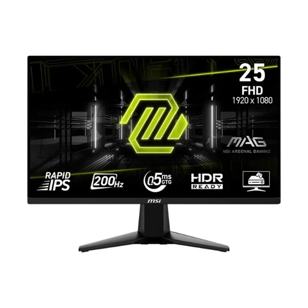 Monitor MSI MAG 255F E20 - 24,5" Full HD - (1920 x 1080) IPS - 200 Hz