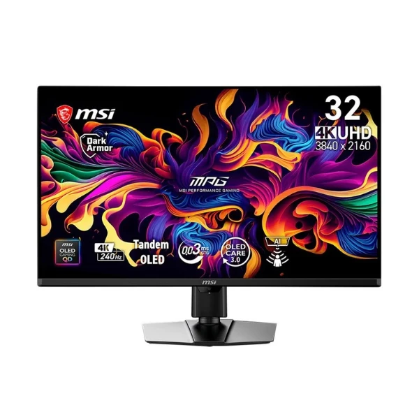 Monitor MSI MPG 322UR QD-OLED X24 - 31,5" 4K UHD - (3840 x 2160) QD-OLED - 240 Hz