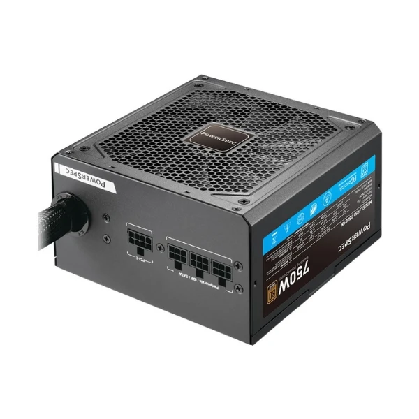 Fuente de Poder PowerSpec - 750W - 80 PLUS Bronze - Semi-Modular - ATX