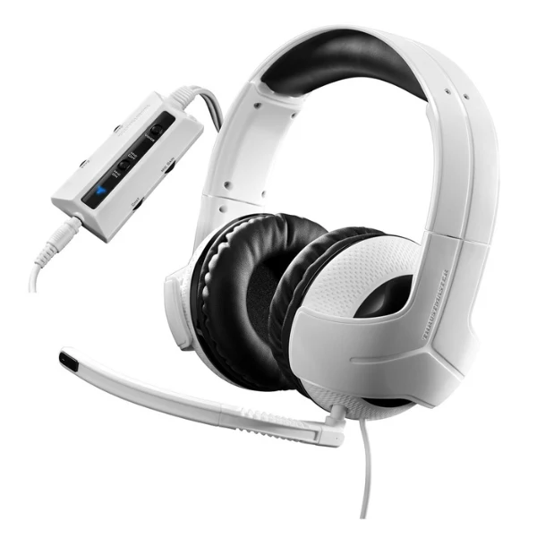 Audífonos Gamer Thrustmaster Universal Y-300CPX USB - Drivers 50mm Neodymium - Micrófono Desmontable - 4060077 - Blanco/Negro