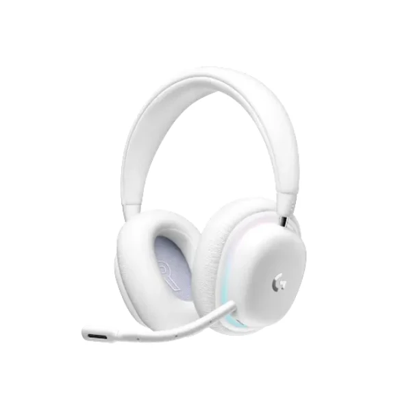 Audífonos Gamer Inalámbricos Logitech G G735 RGB - LIGHTSPEED 2.4GHz Bluetooth - Drivers 40mm - Micrófono Cardioide - 981-001082 - White Mist