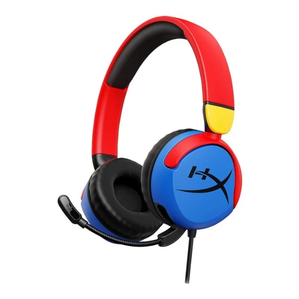 Audífonos HyperX Cloud Mini Cableados - Límite 85dB - Flip-to-Mute Mic - Multicolor - Modelo 7G8F3AA