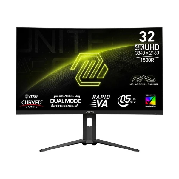 Monitor MSI MAG 321CUPDF - 31,5" Curvo 4K UHD - (3840 x 2160) VA - 160 Hz