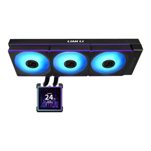Enfriador Líquido Lian Li HydroShift II LCD-S 360CL 360mm All in One – Negro