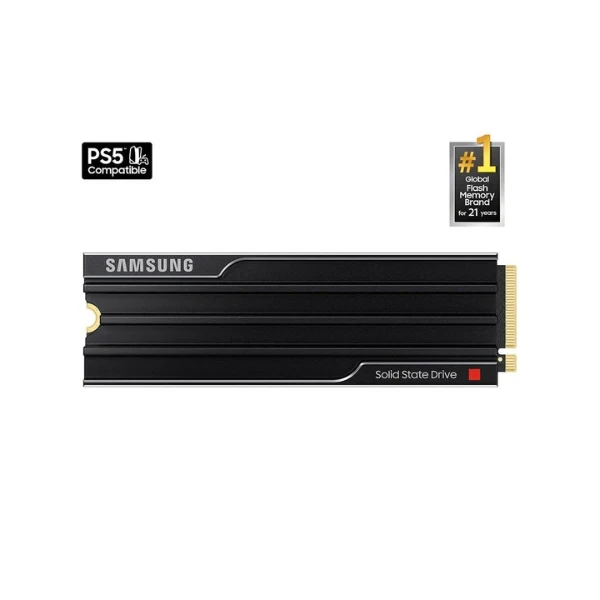 Disco Duro SSD Samsung 9100 PRO 4 TB Samsung V NAND TLC NAND (V8) PCIe Gen 5 x4 NVMe M.2 Internal SSD with Heatsink