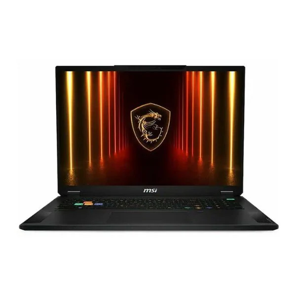 Laptop MSI Gaming 18" Intel Core Ultra 9 275HX (2.1GHz) 64GB RAM 2TB SSD 18" NVIDIA GeForce RTX 5080 Win 11 Pro - Midnight Black